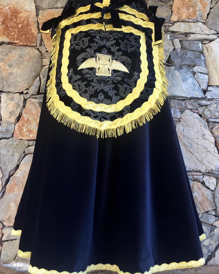 Black Memento Mori Cope – Sacra Domus Aurea