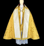 XIX French Cope N.3 - Sacra Domus Aurea