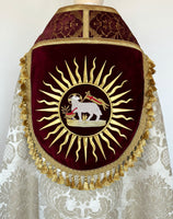 Agnus Dei Gothic Cope - Sacra Domus Aurea