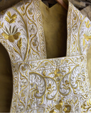 Italianate Floral Silk Embroidered Set - Sacra Domus Aurea