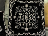 Embroidered Velvet 19th Century French Set - Sacra Domus Aurea