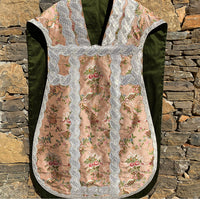 18th Century Rose Silk Chasuble - Sacra Domus Aurea