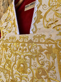 Embroidered Silk Moire Roman Set - Sacra Domus Aurea