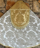 Ivory and Gold Silk Cope - Sacra Domus Aurea