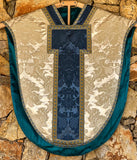 Marian Silk Saint Neri Chasuble - Sacra Domus Aurea