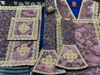 Austrian Purple Silk Set - Sacra Domus Aurea