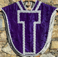 Purple St. Neri Chasuble - Sacra Domus Aurea