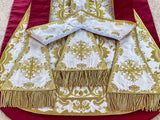 Embroidered Silk Moire Roman Set - Sacra Domus Aurea