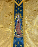 Guadalupe with Fleur-de-Lys - Sacra Domus Aurea