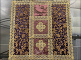 Austrian Purple Silk Set - Sacra Domus Aurea