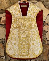 Embroidered Silk Moire Roman Set - Sacra Domus Aurea