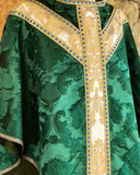 Green Silk Semi-Gothic Set - Sacra Domus Aurea