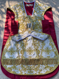 Embroidered Silk Moire Roman Set - Sacra Domus Aurea