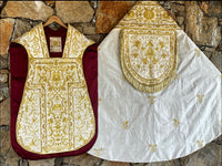 Italianate Embroidered Sung Mass Set - Sacra Domus Aurea