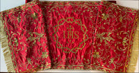 Red Humeral Veil - Sacra Domus Aurea