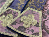 Austrian Purple Silk Set - Sacra Domus Aurea