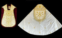 Italianate Embroidered Sung Mass Set - Sacra Domus Aurea