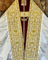 San Pietro Embroidered Solemn Set - Sacra Domus Aurea