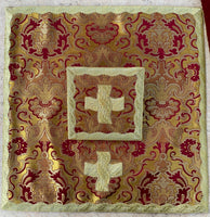 Gold and Burgundy Neri Era Chasuble - Sacra Domus Aurea