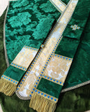 Green Silk Semi-Gothic Set - Sacra Domus Aurea