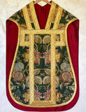 Antique Green Chasuble - Sacra Domus Aurea