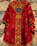 Floral Embroidered Gothic Revival Set - Sacra Domus Aurea