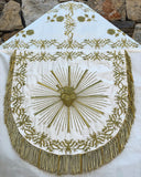 Embroidered Floral Cope - Sacra Domus Aurea