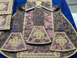 Austrian Purple Silk Set - Sacra Domus Aurea