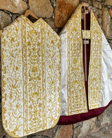 Italianate Embroidered Sung Mass Set - Sacra Domus Aurea