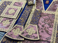 Austrian Purple Silk Set - Sacra Domus Aurea