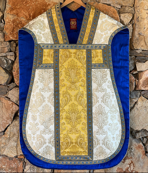 Marian Italianate Chasuble N.2 - Sacra Domus Aurea