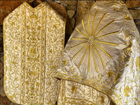 San Pietro Embroidered Solemn Set - Sacra Domus Aurea