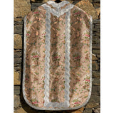 18th Century Rose Silk Chasuble - Sacra Domus Aurea