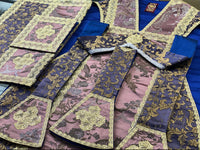 Austrian Purple Silk Set - Sacra Domus Aurea