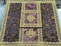 Austrian Purple Silk Set - Sacra Domus Aurea